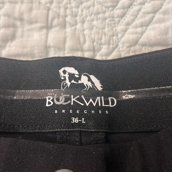EUC Buckwild Curvy Mare Fullseat breeches 36-L - Picture 3 of 7